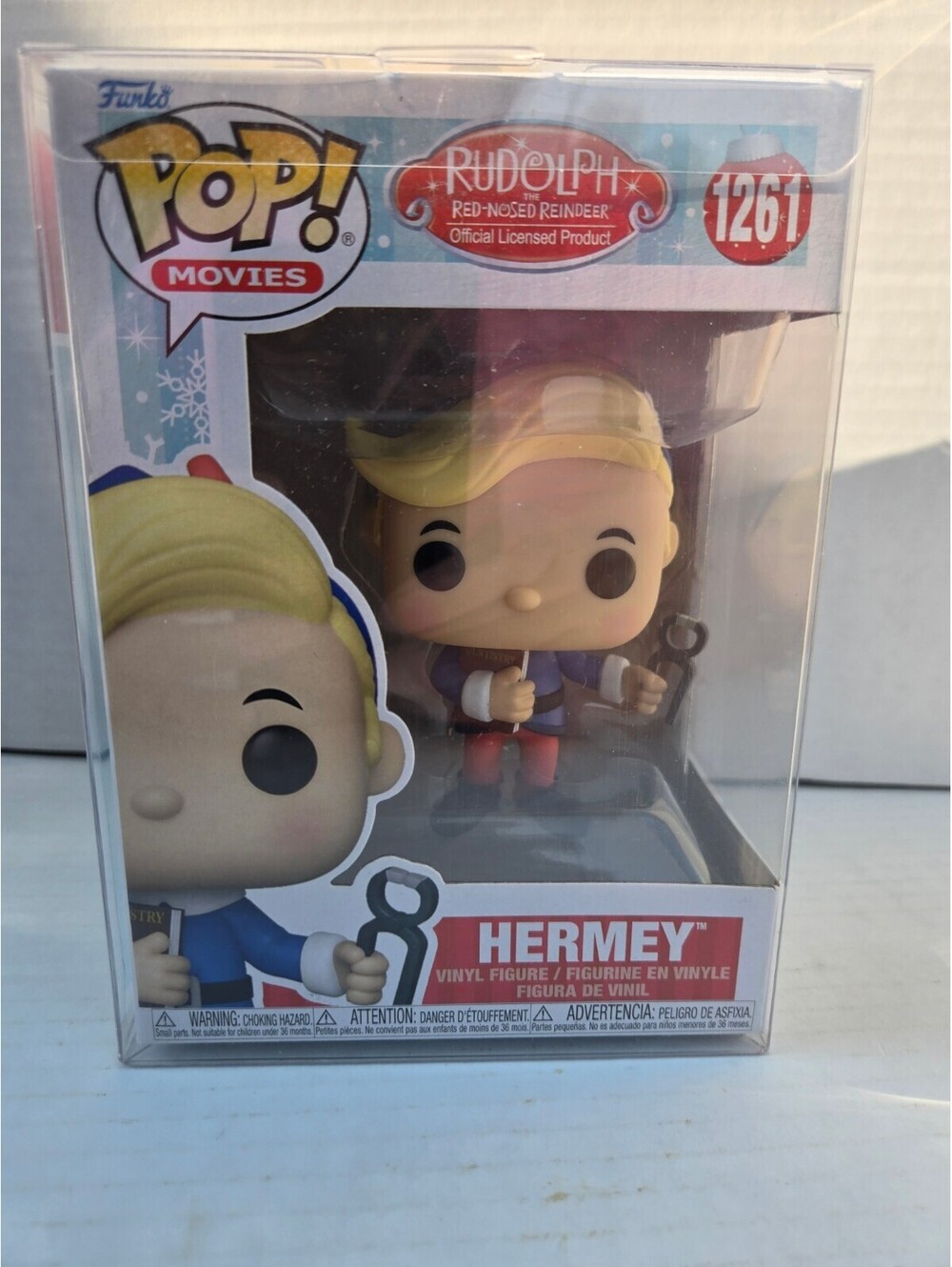 Funko Pop! Movies Hermey #1261  Rudolph the Red-Nosed Reindeer Christmas